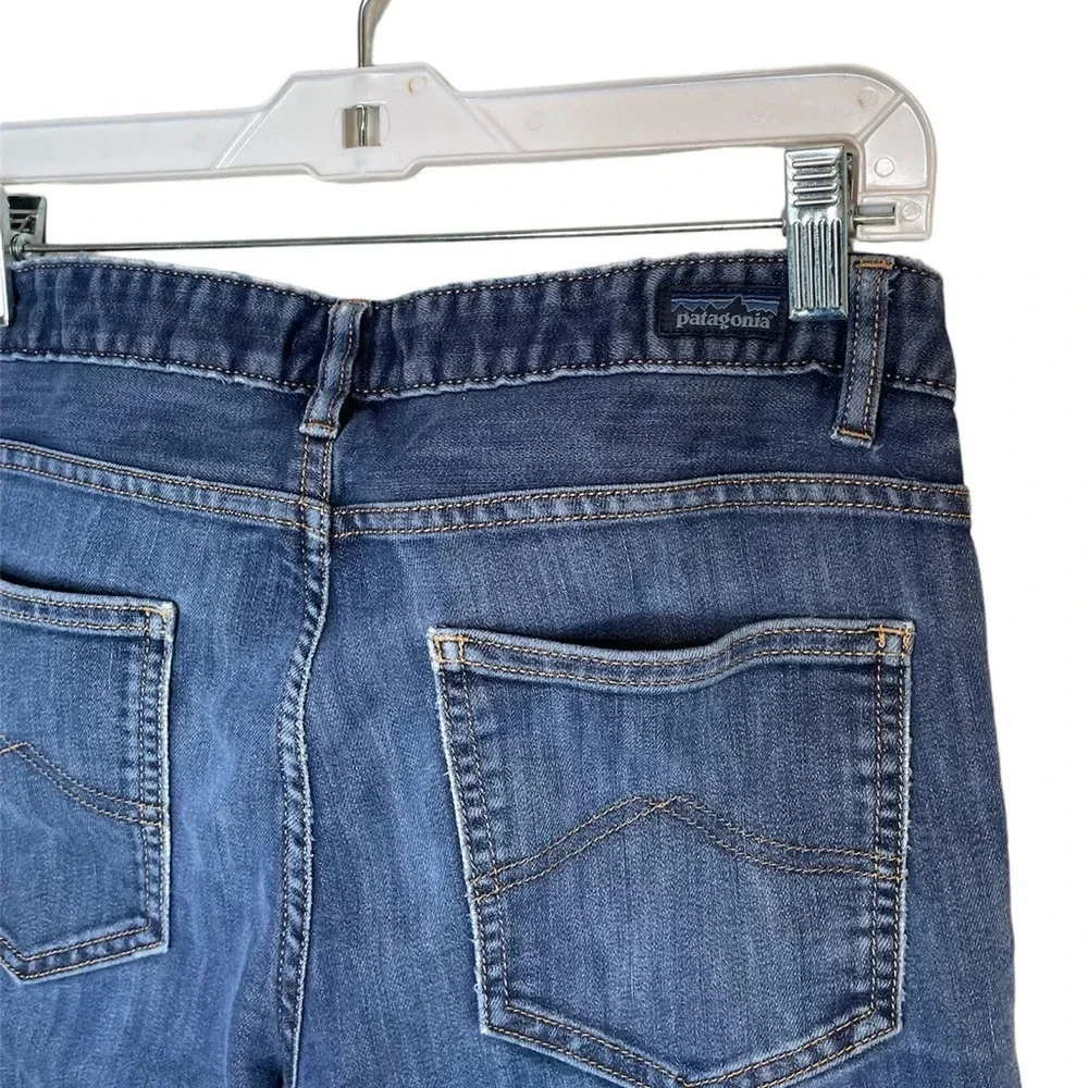 Patagonia Womens Straight Regular Blue Jeans Denim Size 27